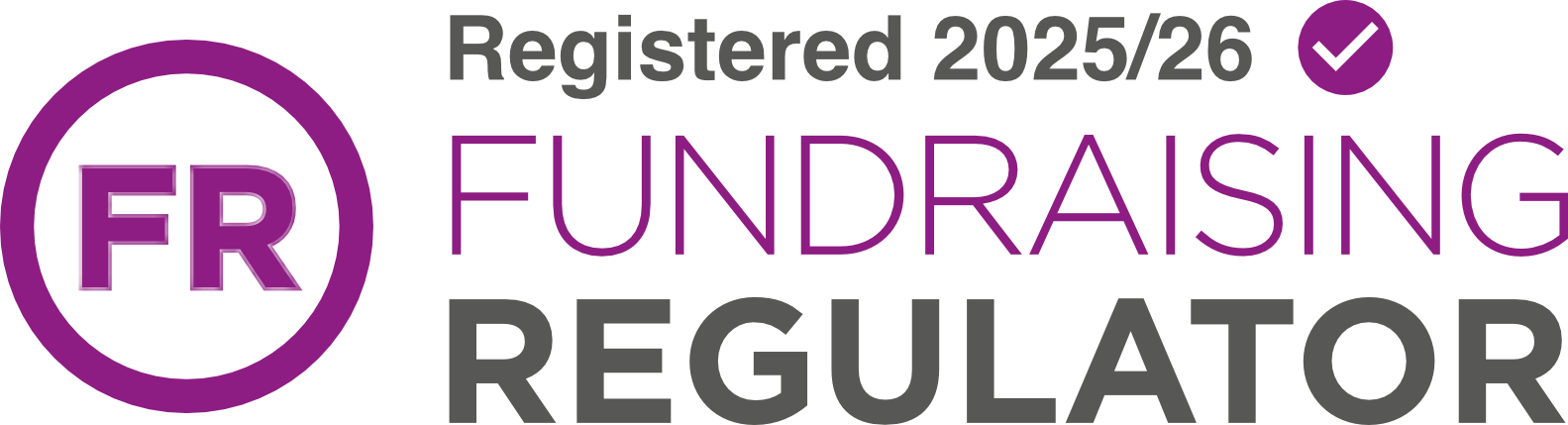 Fundraising Regulator badge with validation link